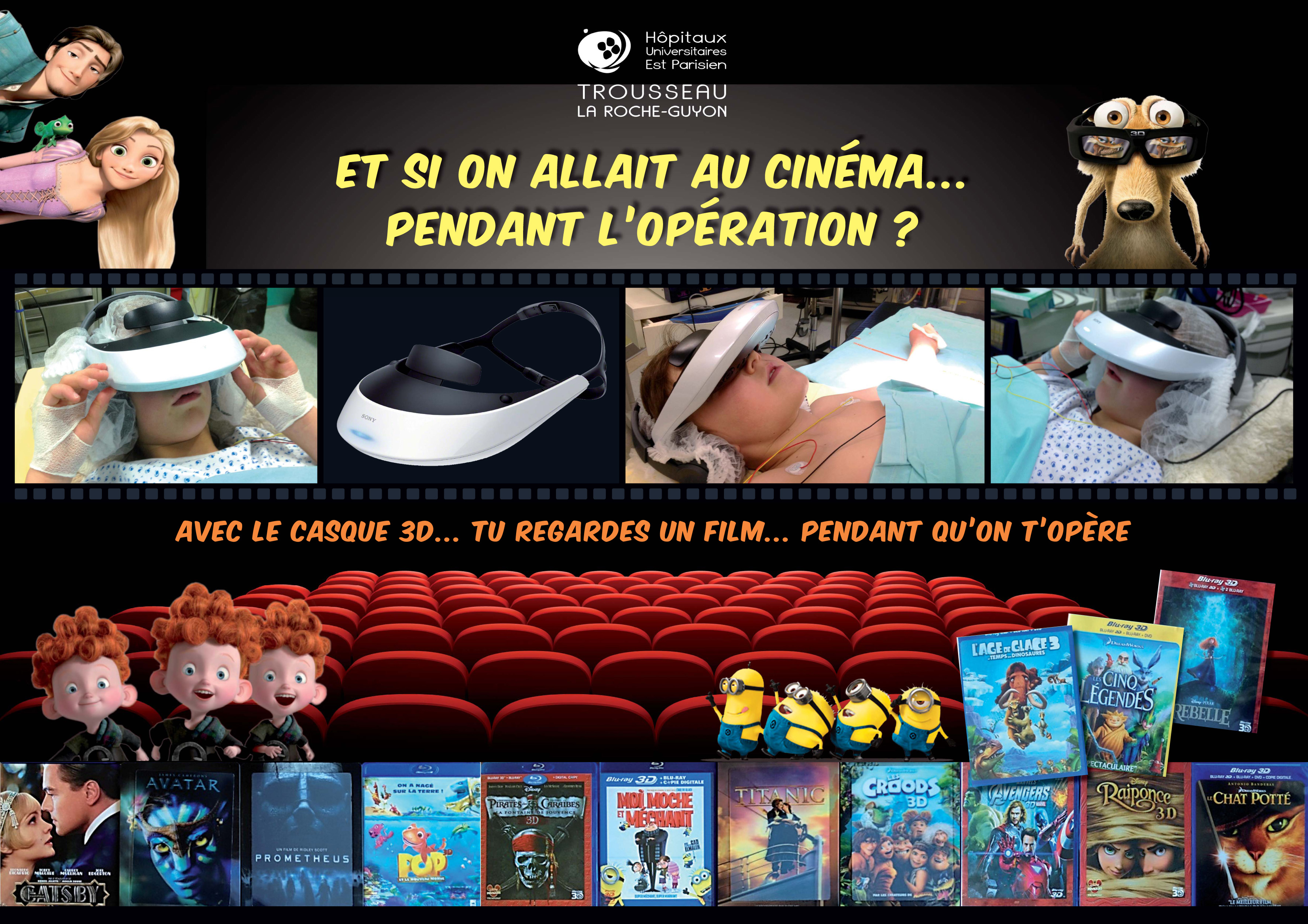 affiche casque 3d