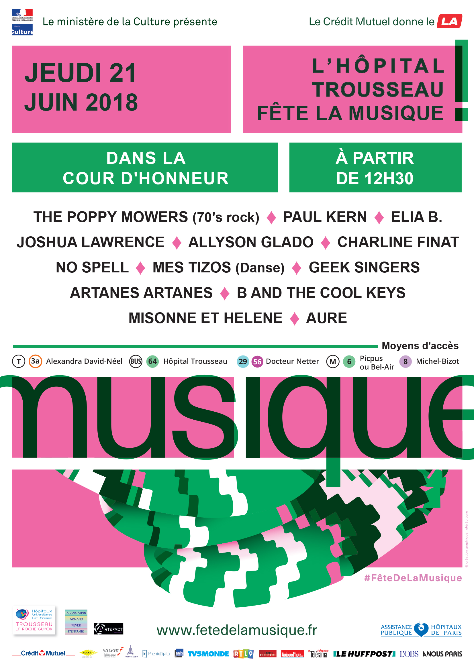 affiche fête de la musique